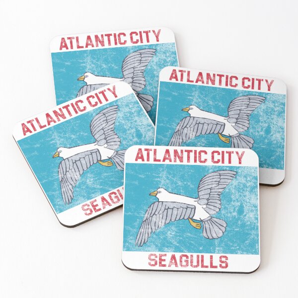 Item preview, Atlantic City Seagulls Faded Look Logo designed and sold by aloffredo.