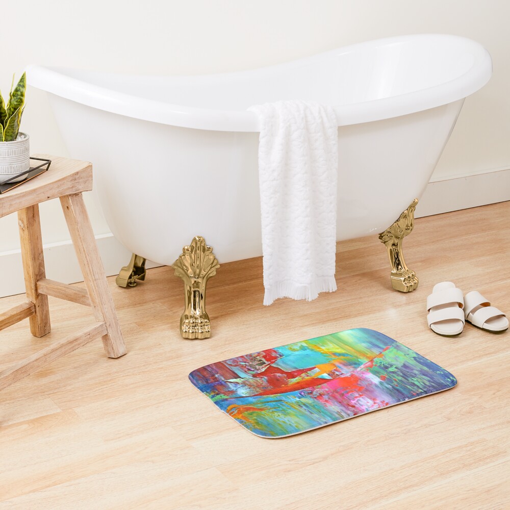 Aperçu de l'œuvre Tapis de bain créée et vendue par ElioraBousquet.