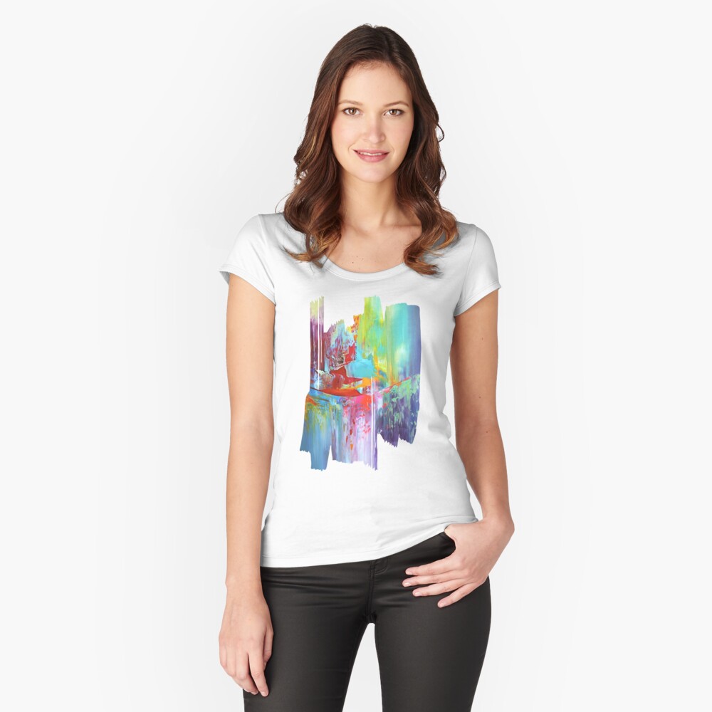 Aperçu de l'œuvre T-shirt échancré créée et vendue par ElioraBousquet.