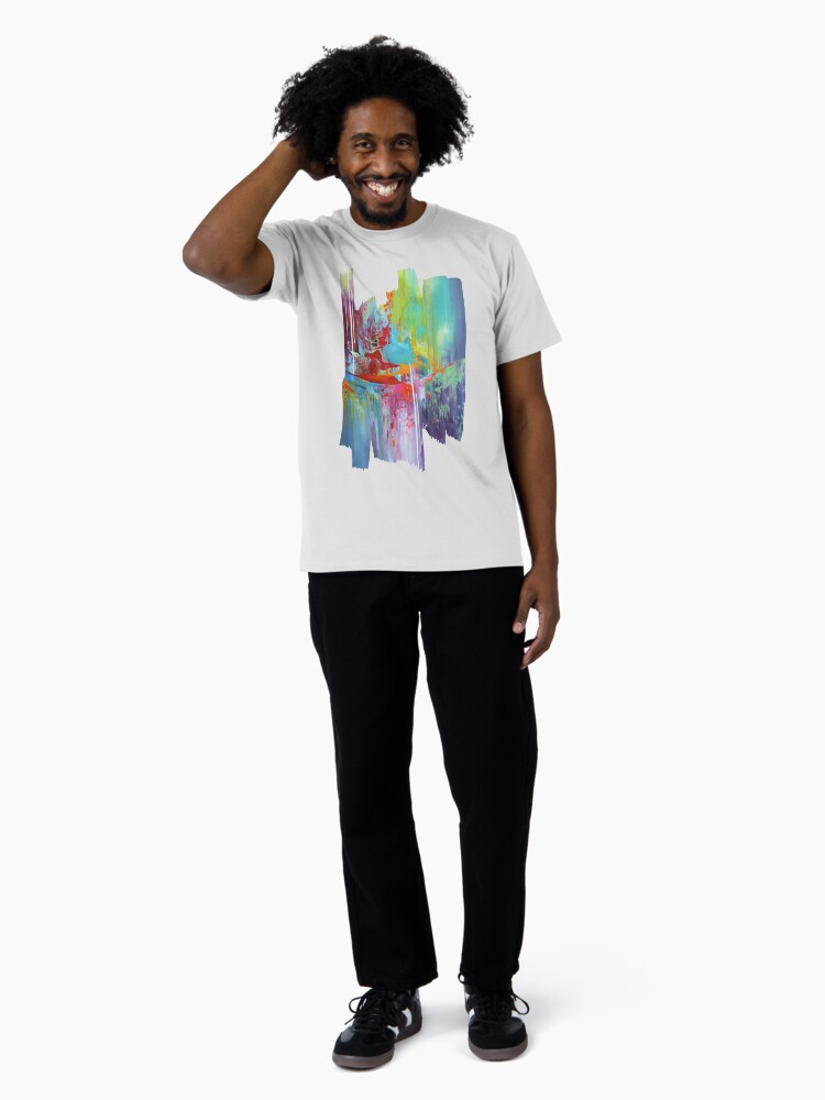 Aperçu 3 sur 4. T-shirt premium avec l'œuvre La tentation d Eve créée et vendue par ElioraBousquet.
