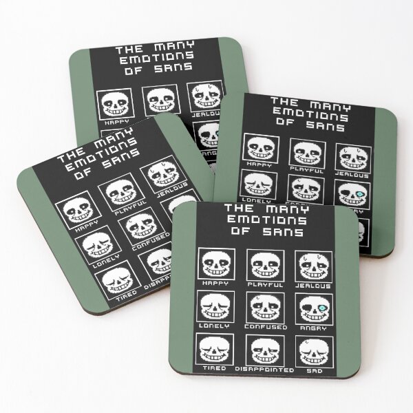 Item preview, The Many Emotions Of Sans Undertale  designed and sold by MyronWickham.