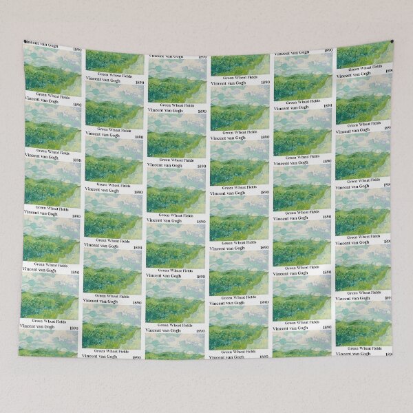 Item preview, Green Wheat Field by Vincent van Gogh designed and sold by polart-film.