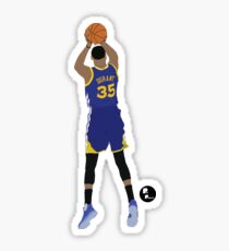 Kevin Durant Minimalist Art // Phone cases, shirts, stickers and more Sticker