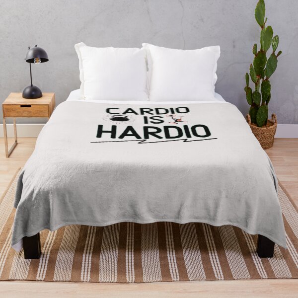 Item preview, Cardio Is Hardio   - Funny Gym Quote designed and sold by unique things.