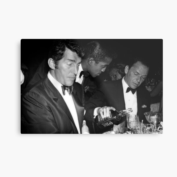 Frank Sinatra Drank American Whiskey His Way Metal Print