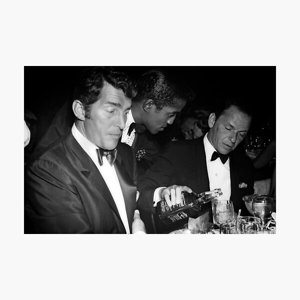 Frank Sinatra Drank American Whiskey His Way Photographic Print