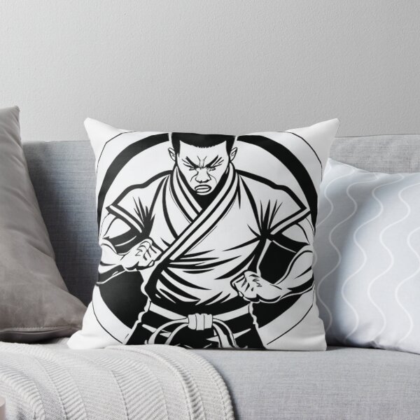 Item preview, a martial artist executing a powerful kick 	 designed and sold by etovkuiatel.