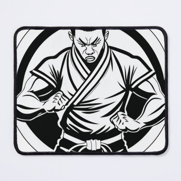 Item preview, a martial artist executing a powerful kick 	 designed and sold by etovkuiatel.