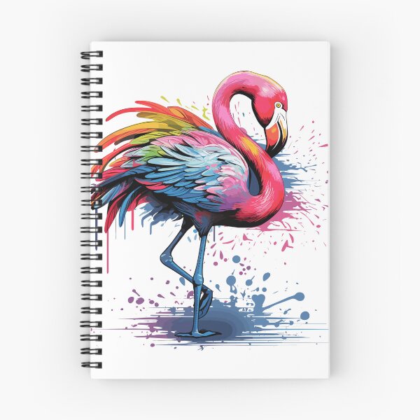 Item preview, Rainbow Flamingo Ah Go Go! designed and sold by Zeng-Graphics.