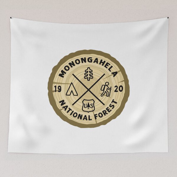 Item preview, Monongahela National Forest Log Slice designed and sold by VanyaKar.
