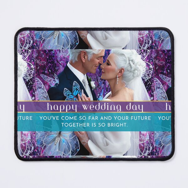 Item preview, Romantic "You have come so far" Wedding Day Wishes & Proposal Couple Sticker designed and sold by MuditasEyes.