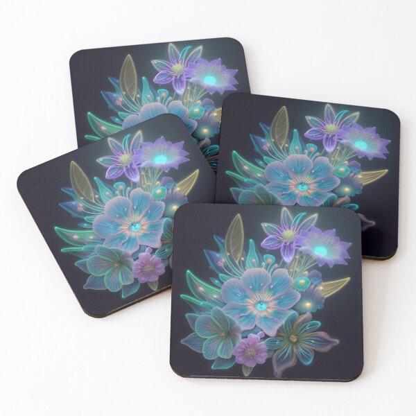 Item preview, Iridescent floral bouquet  designed and sold by Roxburylane.