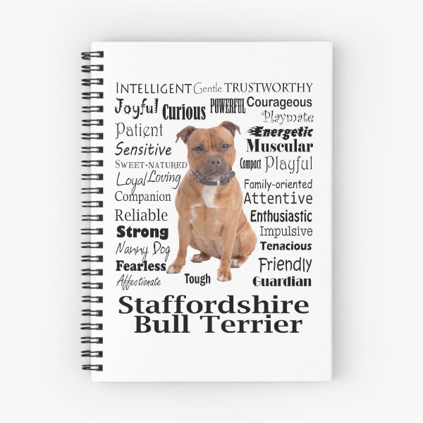 Item preview, Staffordshire Bull Terrier Traits designed and sold by DogLove.