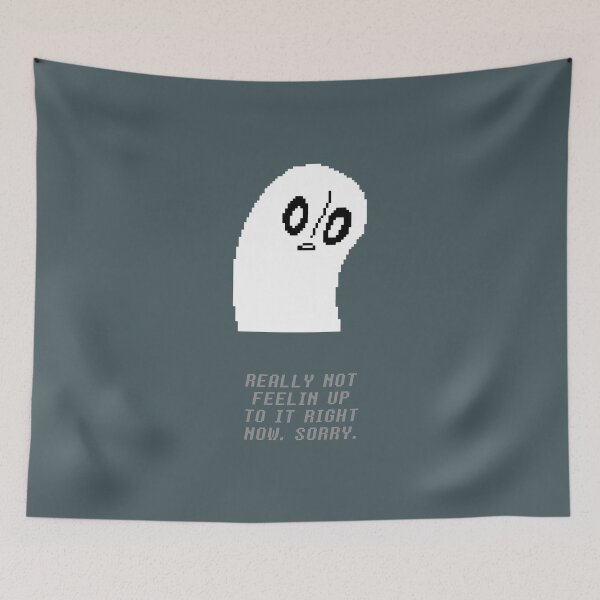 Item preview, Undertale Napstablook designed and sold by MyronWickham.