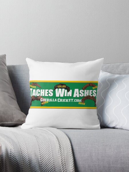 Taches win Ashes Throw Pillow