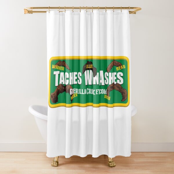 Taches win Ashes Shower Curtain