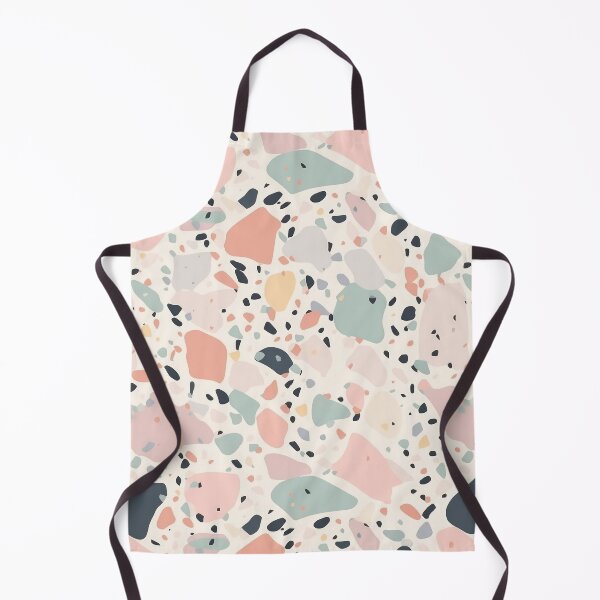 Item preview, Terrazzo Vintage Pastel Pink green blue yellow pattern - marble terrazzo pink and green designed and sold by Sara_Design.