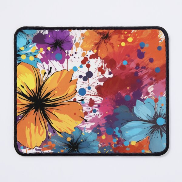 Item preview, Beautiful Ink washed Floral Splatter Pattern designed and sold by Gypsykiss.