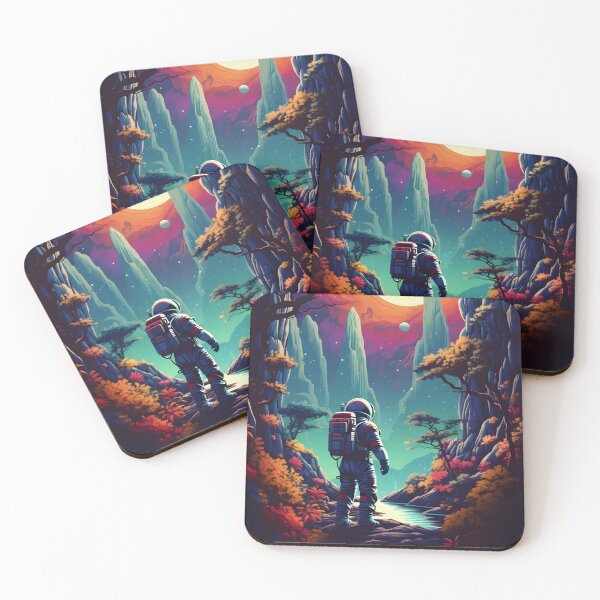 Item preview, Astronaut and Space Forest designed and sold by Je-we.