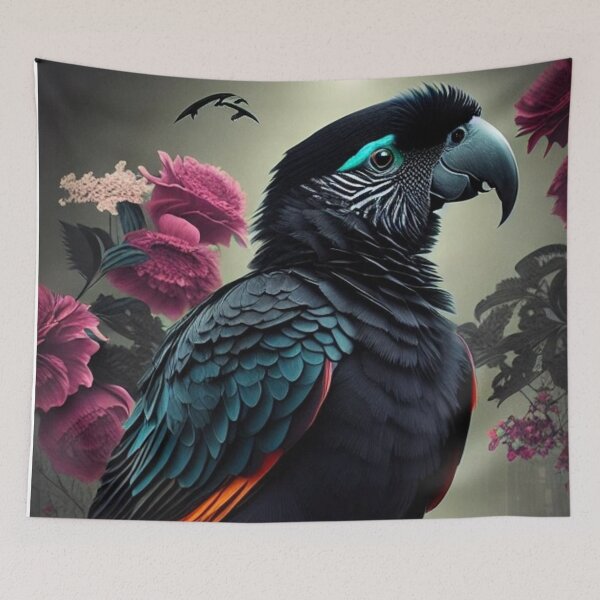 Item preview, The Black Parrot designed and sold by BiancaDPetals.