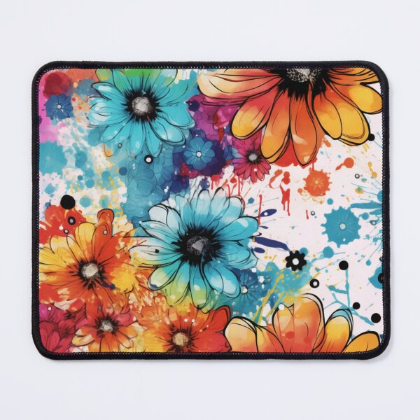 Item preview, Beautiful Ink washed Floral Splatter Pattern 2 designed and sold by Gypsykiss.