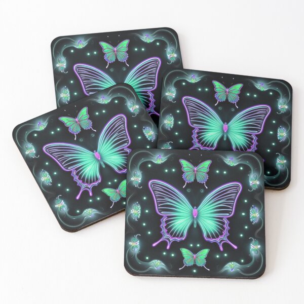 Artikelvorschau, Iridescent butterflies entworfen und verkauft von Roxburylane.