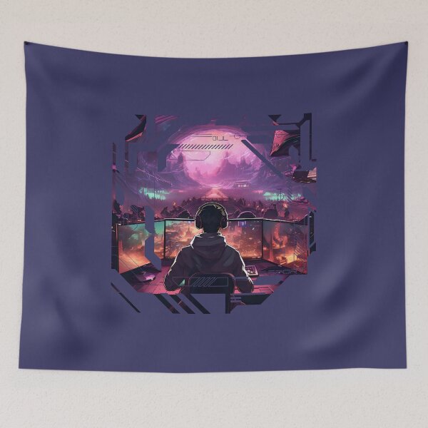 Item preview, eSports fantasy illustration designed and sold by Hisirdoux.