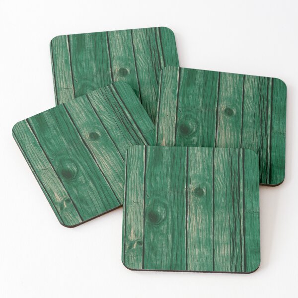 Item preview, Green Weathered Wood Vertical Planks Pattern designed and sold by Sturdust.