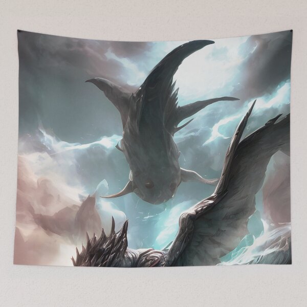 Item preview, MistHaven Foggy Monster - Illuminated Darkness Unleashing the Inner Power designed and sold by IsdinMisthaven.