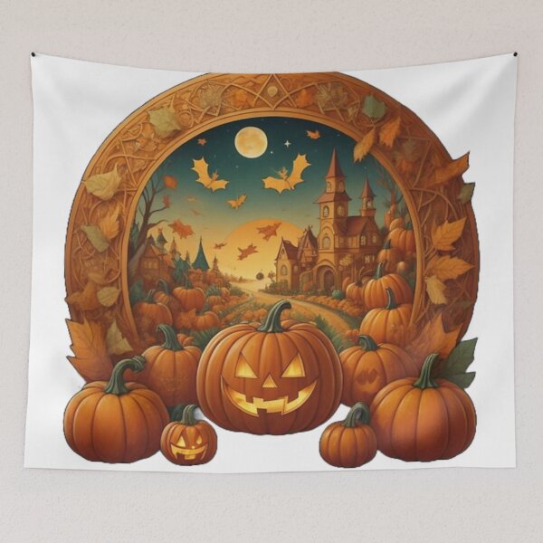 Item preview, Jack-o-lantern Kingdom designed and sold by WitchsHatStudio.