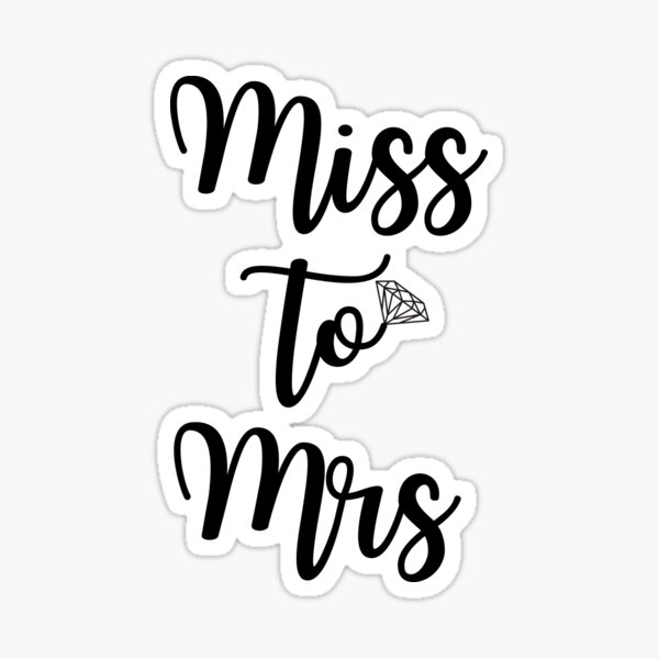 Item preview, Miss to Mrs designed and sold by fashion-label.