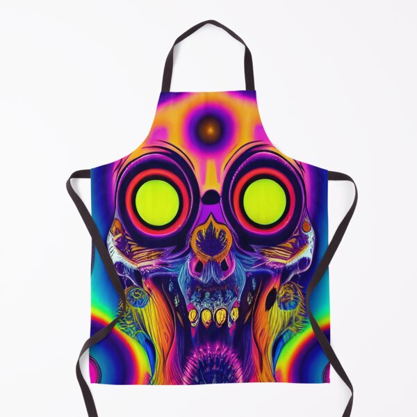 Item preview, Neon skull designed and sold by Stitch05.