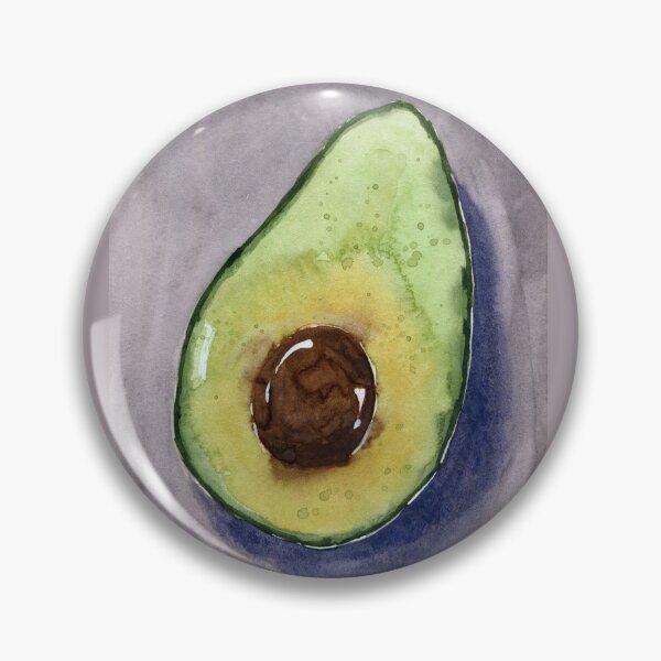Item preview, Avocado - Watercolor Painting designed and sold by Pattokarts.