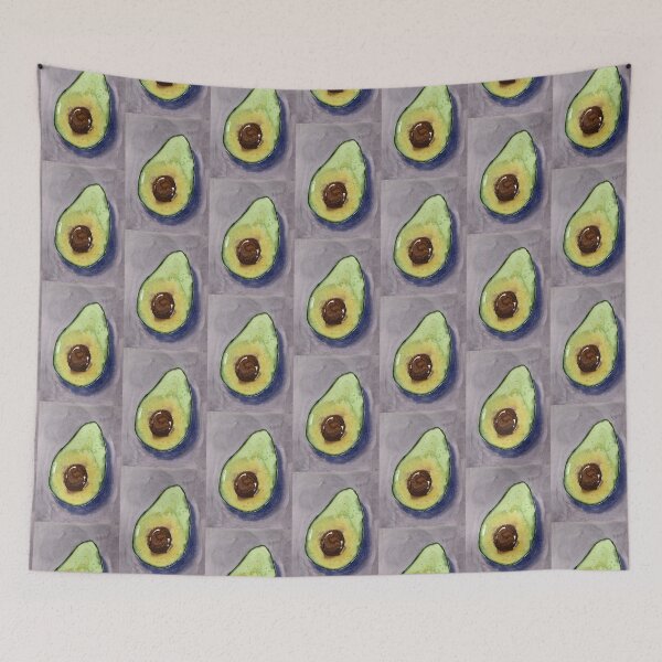 Item preview, Avocado - Watercolor Painting designed and sold by Pattokarts.