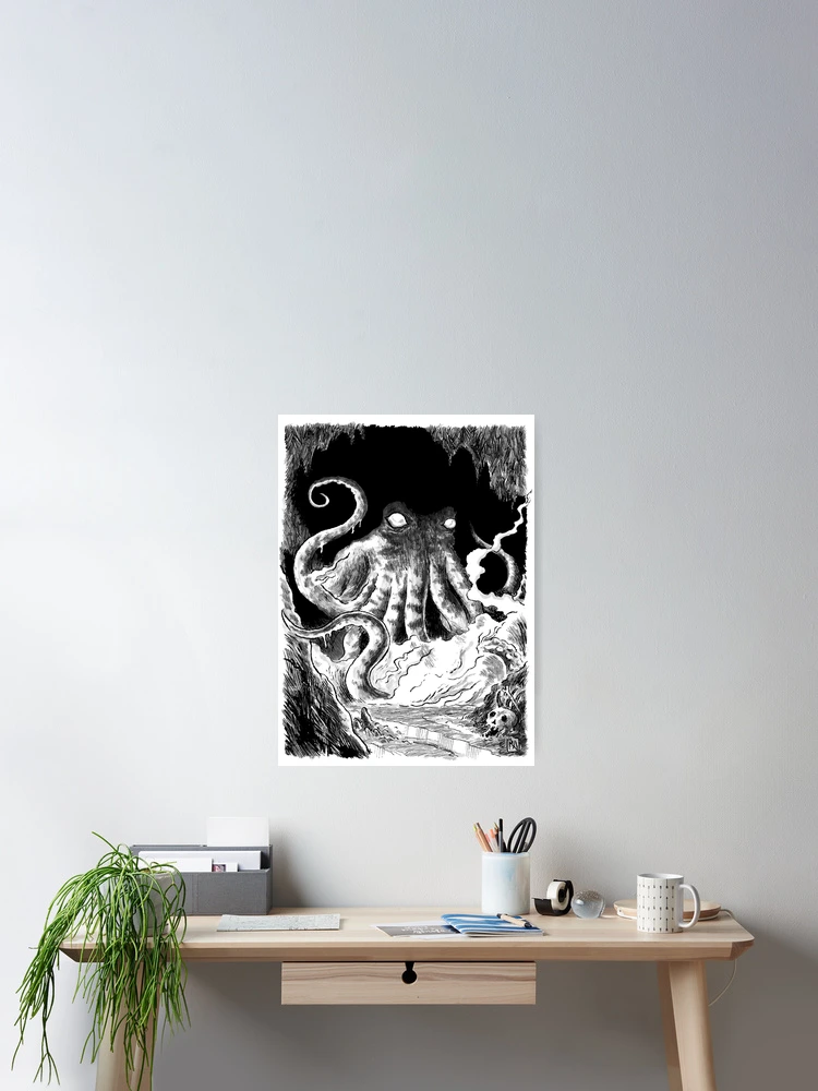 Thumbnail 2 of 3, Poster, Octopus designed and sold by RackhamTheRoux.