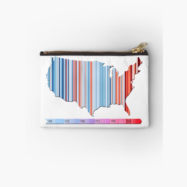 Item preview, Warming stripe USA Map designed and sold by Spyinthesky.