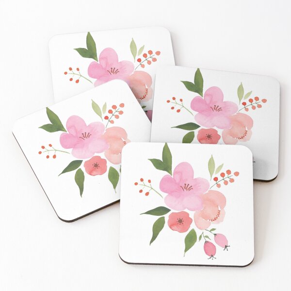 Item preview, pink flowers designed and sold by flowers7s.