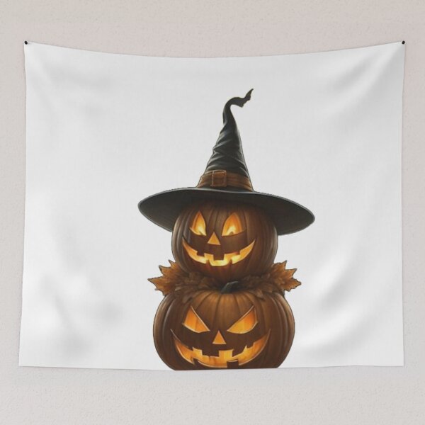 Item preview, Jack-O-Lantern Duo #2 (No Background) designed and sold by WitchsHatStudio.