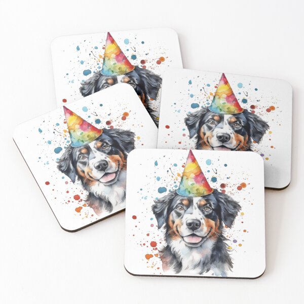 Item preview, dog watercolor painting 4 party designed and sold by jessagirl.