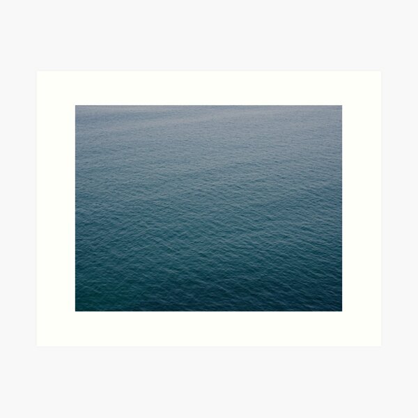 Relentless Waves Art Print