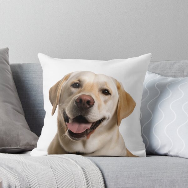 Item preview, A happy yellow Labrador Retriever designed and sold by PicPoint.
