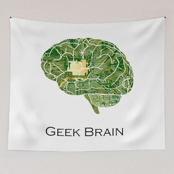 Item preview, Geek Brain designed and sold by ely-brittaney.