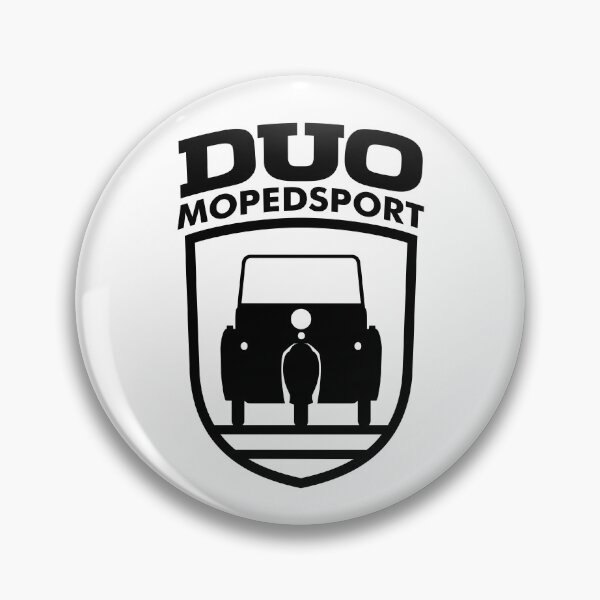 Item preview, Krause Duo Mopedsport Coat of Arms (black) designed and sold by VEB Ostladen.