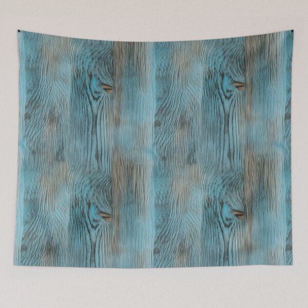 Item preview, Aqua Blue Wood Grain Pattern designed and sold by Sturdust.