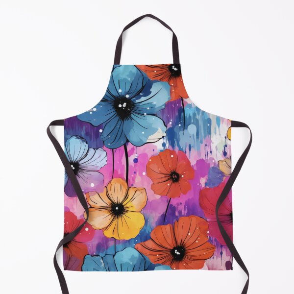 Item preview, Beautiful Ink washed Floral Splatter Pattern 3 designed and sold by Gypsykiss.