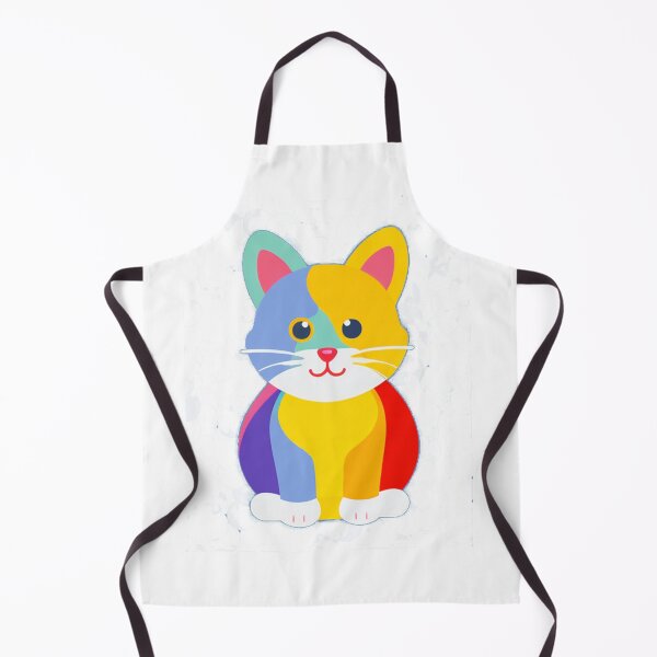 Item preview, Rainbow cute kitten designed and sold by K-M-R-CREATIONS.