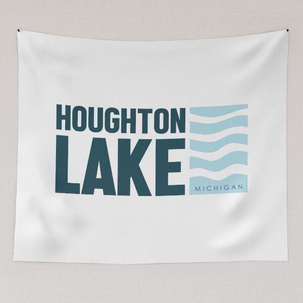 Item preview, Houghton Lake Michigan designed and sold by bivenart.