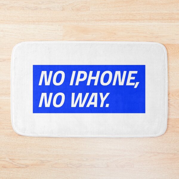 Item preview, No iPhone No Way designed and sold by ely-brittaney.