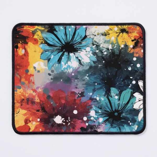 Item preview, Beautiful Ink washed Floral Splatter Pattern 4 designed and sold by Gypsykiss.