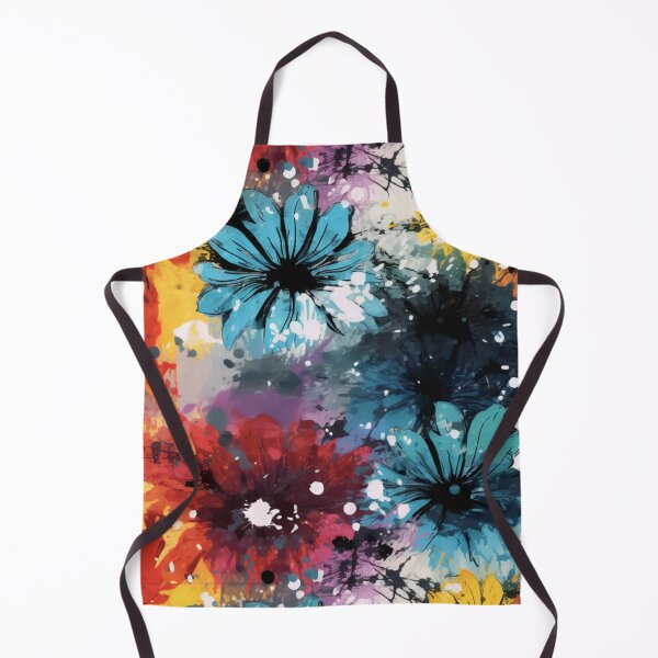 Item preview, Beautiful Ink washed Floral Splatter Pattern 4 designed and sold by Gypsykiss.